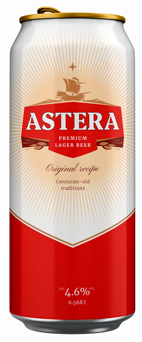 ASTERA0,568 - 1 pint 4,6% Литва
