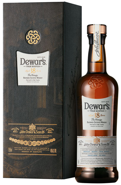 DEWAR'S 18 Years Old0,75 40% Шотландия
