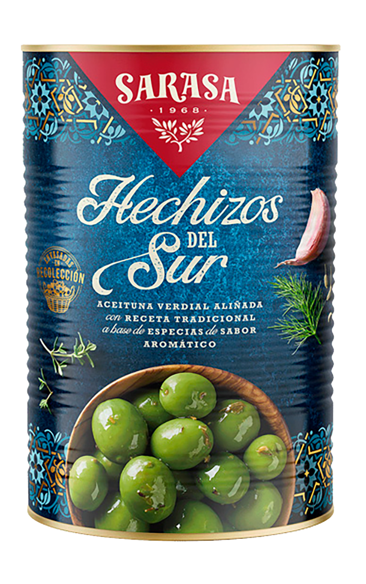 Hechizos Del Sur, зеленые, с косточкой350 г. Испания