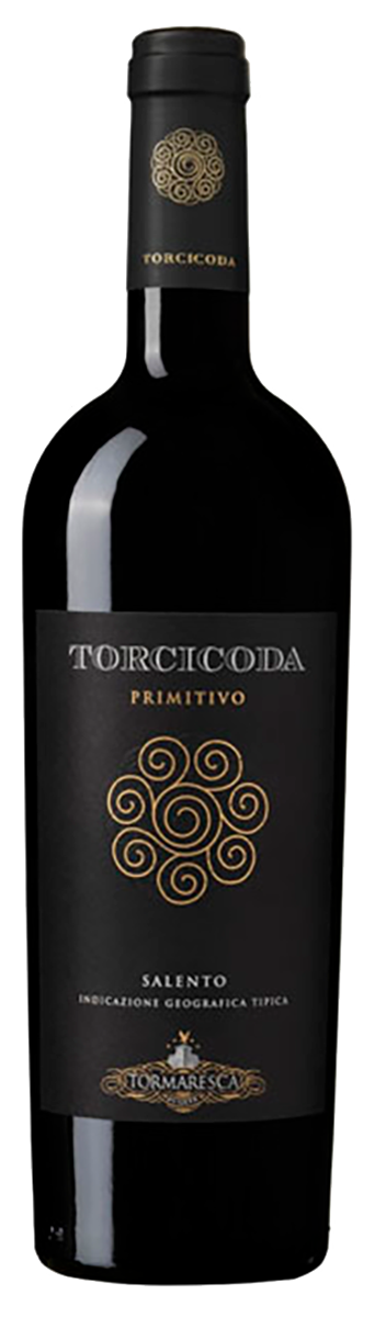 TORCICODA PRIMITIVO, SALENTO I.G.T.0,75 14,5% Италия Красное Сухое