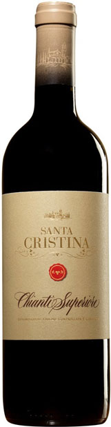  SANTA CRISTINA, CHIANTI SUPERIORE D.O.C.G.0,75 13% Италия Красное Сухое
