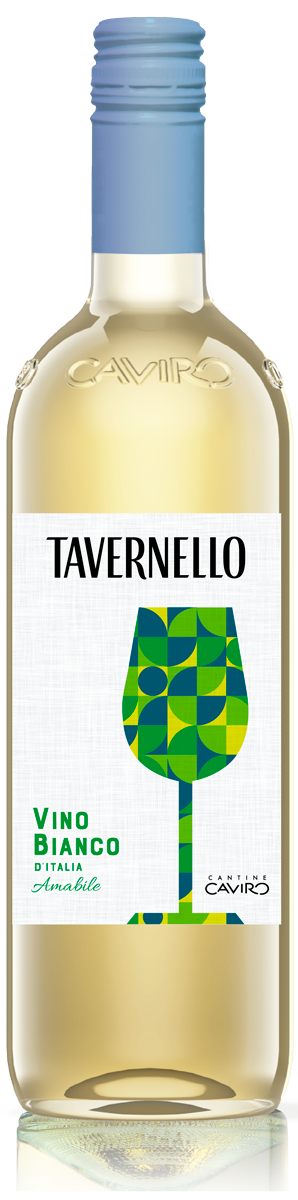 Tavernello Vino Bianco d’ Italia Amabile0,75 12% Белое Италия Полусладкое
