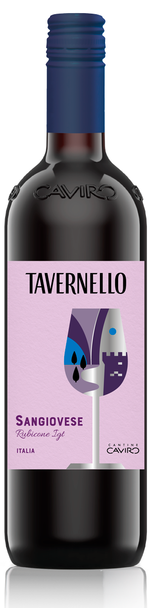 TAVERNELLO, SANGIOVESE RUBICONE, EMILIA0,75 12% Италия Красное Сухое
