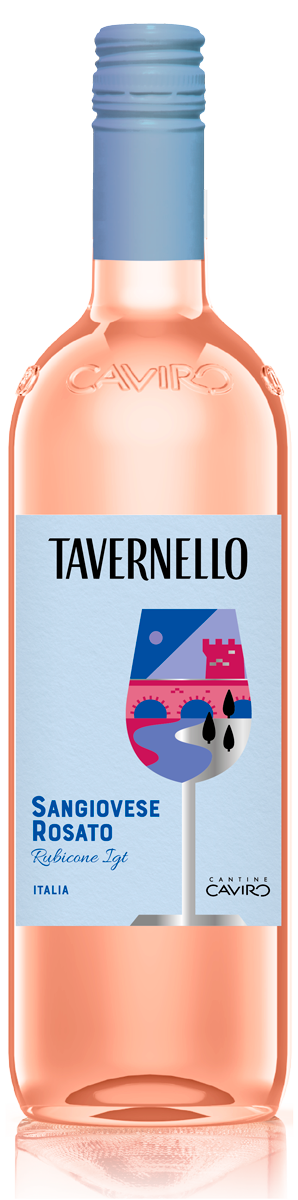 Tavernello Sommeliers Rosato Sangiovese Rubicone0,75 12% Италия Розовое Сухое