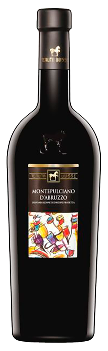 MONTEPULCIANO D'ABRUZZO, TENUTA ULISSE0,75 14% Италия Красное Сухое