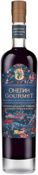 Онегин "Gourmet" Черноплодная Рябина, Кедровый Орех и Бузина0,5 20% Россия