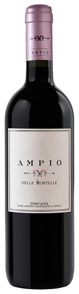 Le Mortelle, "Ampio delle Mortelle", Toscana IGT0,75 14,5% Испания Красное Сухое