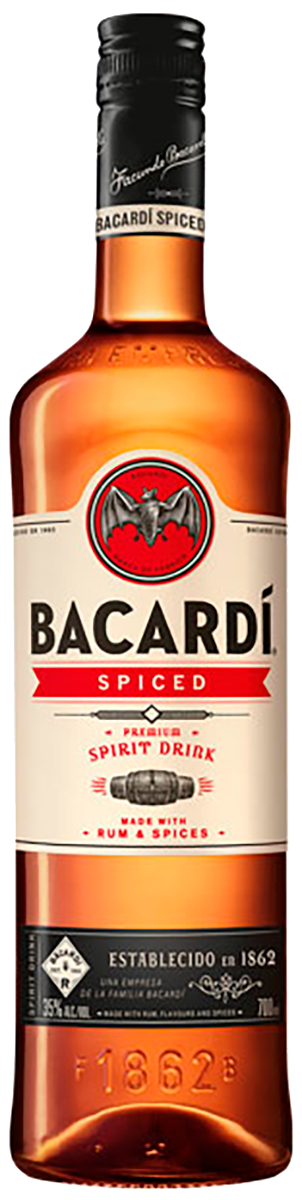 BACARDI Spiced1,0 40% США