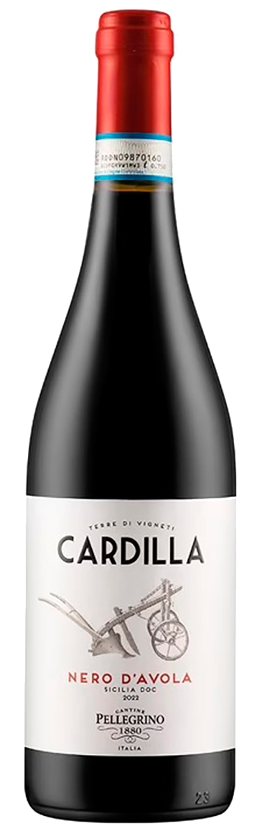 Nero d'Avola Sicilia DOC Cardilla0,75 13,5% Италия Красное Сухое